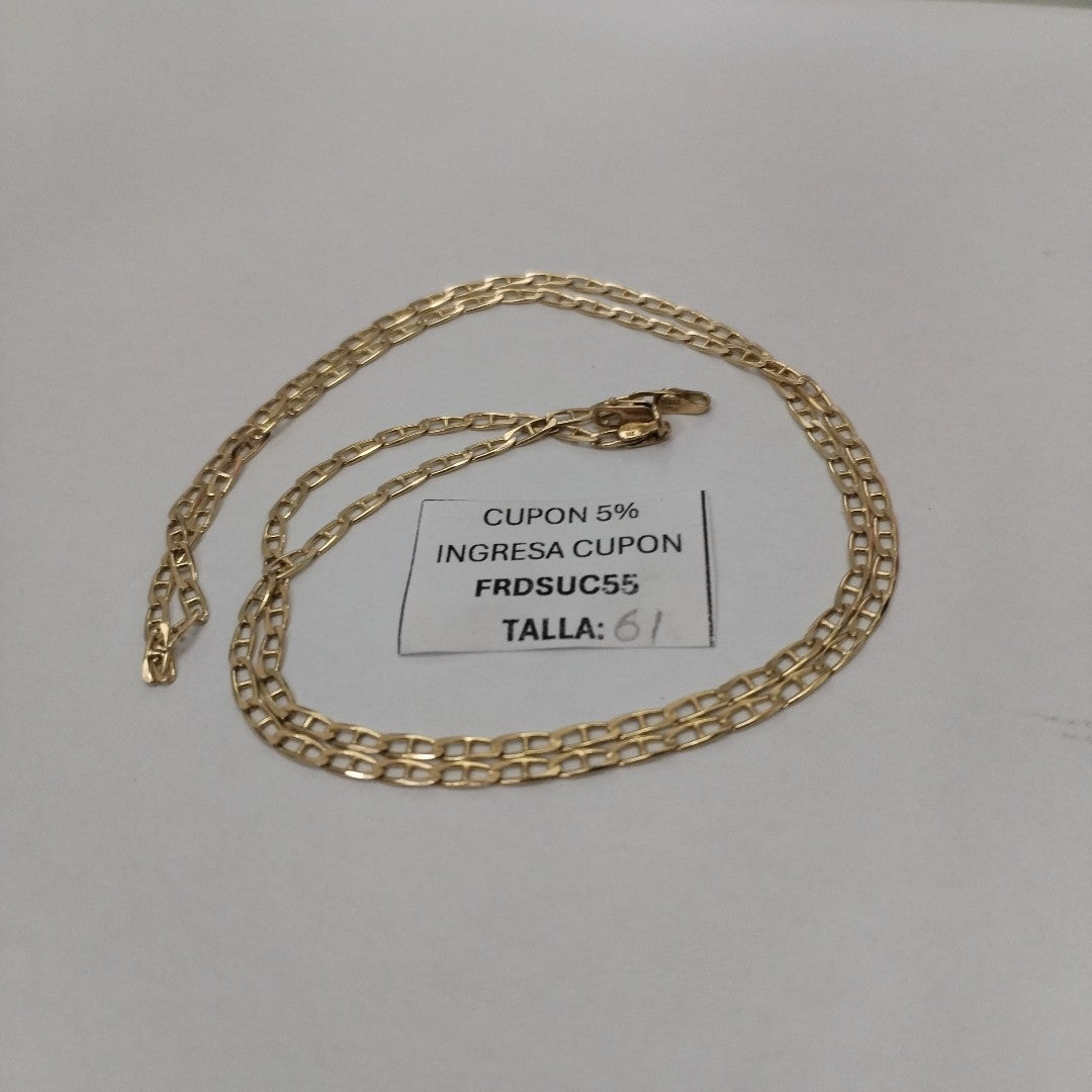 CADENA ORO 14 K 7.5 GRMS (SEMINUEVO)
