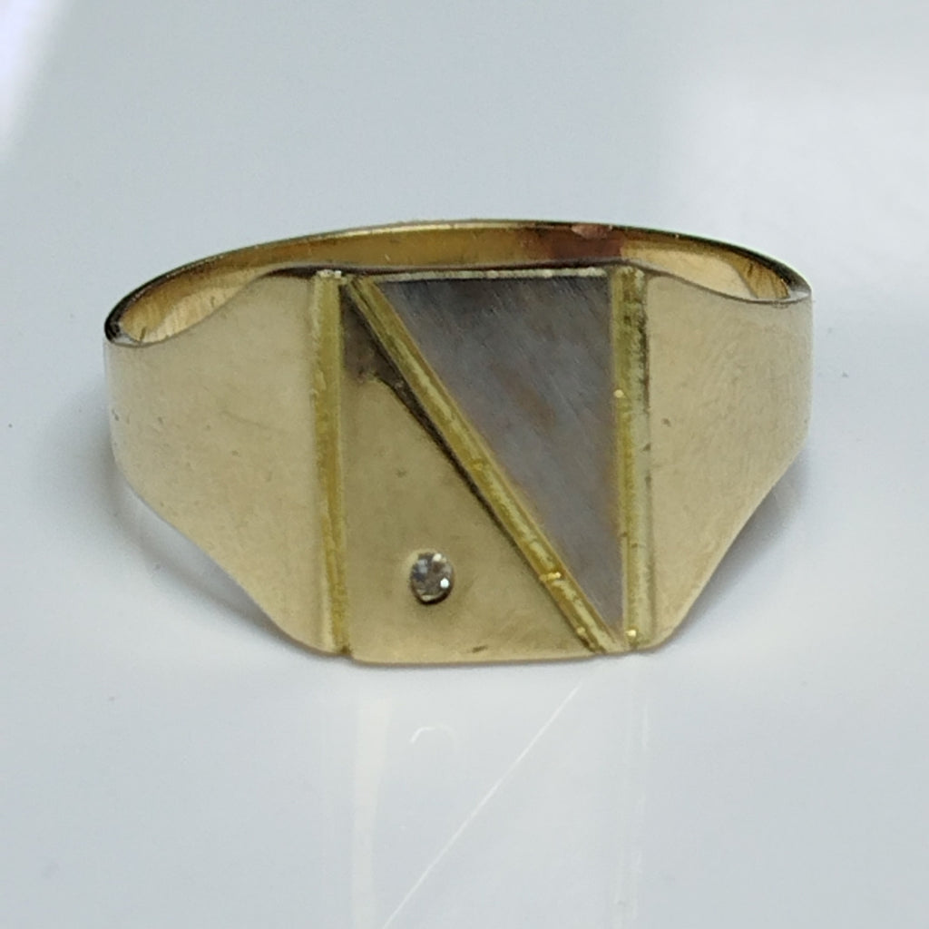 ANILLO ORO 14 K 4.3 GRMS (SEMINUEVO)