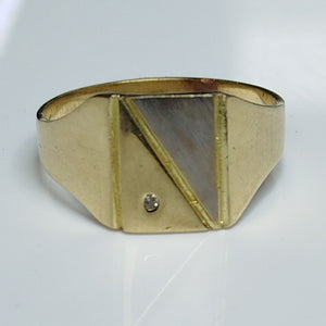 ANILLO ORO 14 K 4.3 GRMS (SEMINUEVO)