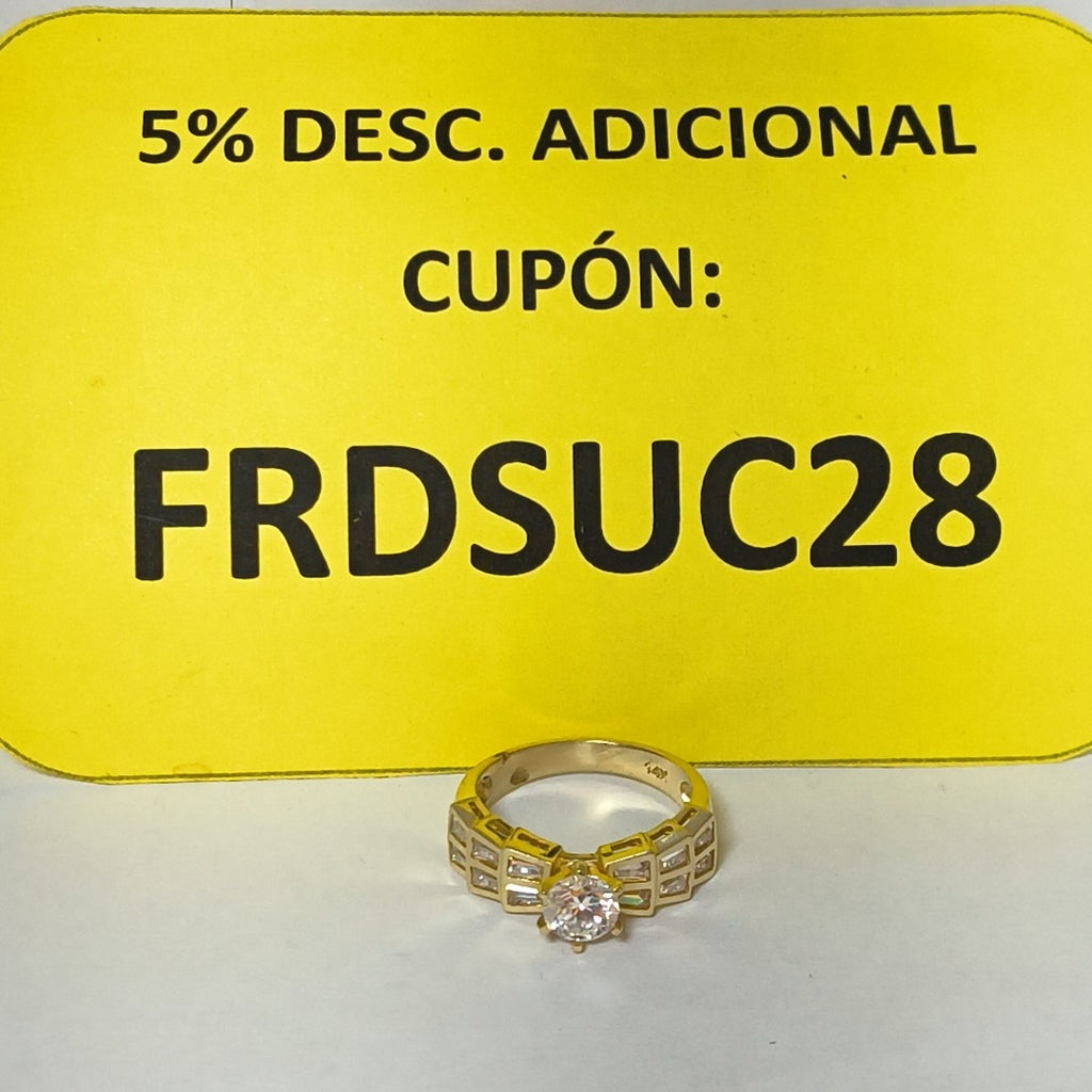 ANILLITO ORO 14 K 4.8 GRMS (SEMINUEVO)