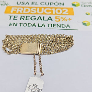 PULSERA ORO 14 K 28.4 GRMS (SEMINUEVO)