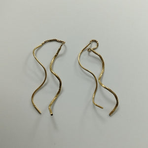 VIOLADORES PAR ORO 14 K 2.2 GRMS (SEMINUEVO)