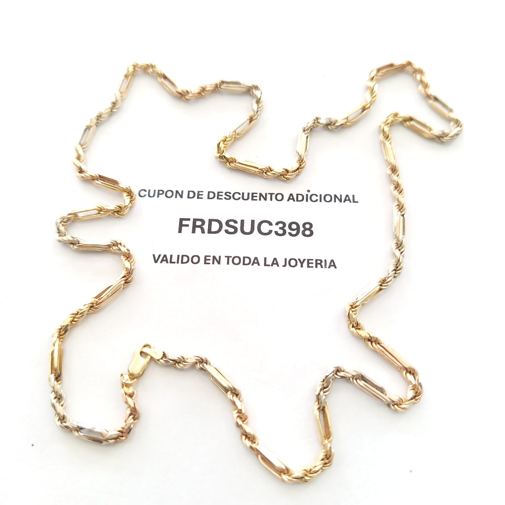 CADENA ORO 14 K 12.9 GRMS (SEMINUEVO)