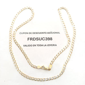 CADENA ORO, RODIADO 14 K 10.3 GRMS (SEMINUEVO)