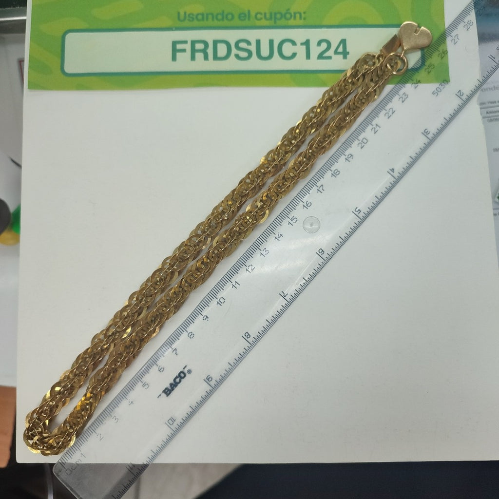 CADENA ORO 10 K 53.6 GRMS (SEMINUEVO)