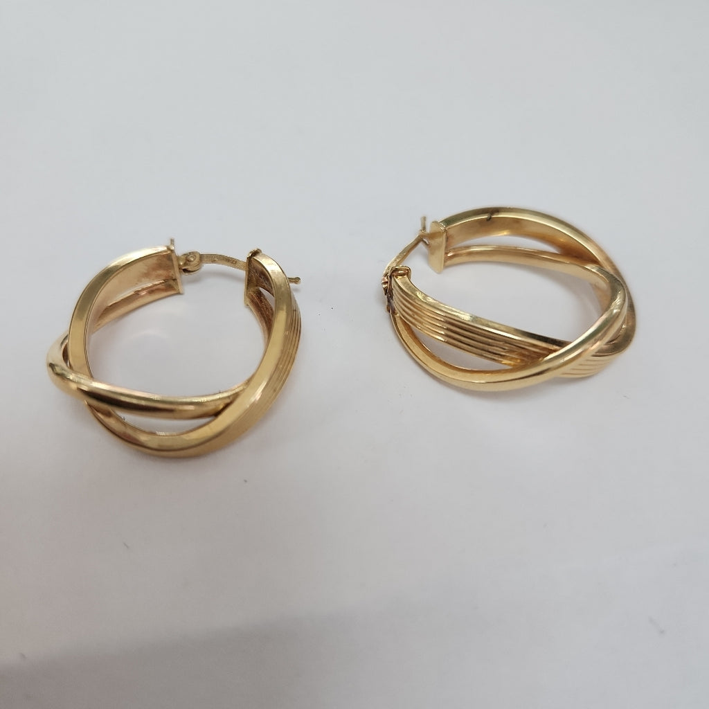 ARRACADAS PAR ORO 14 K 4.5 GRMS (SEMINUEVO)