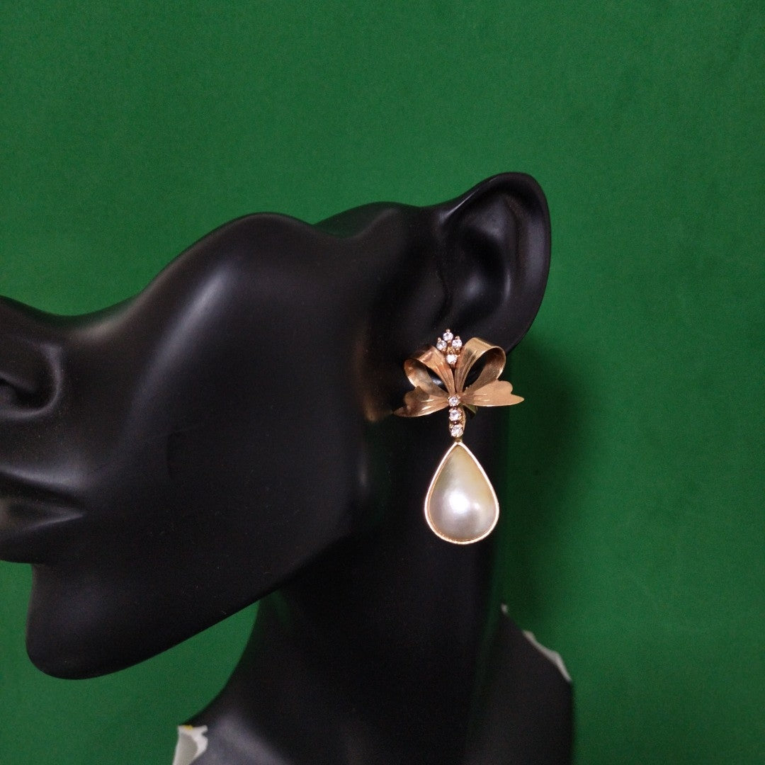 ARETES PAR ORO 14 K 12.5 GRMS (SEMINUEVO)