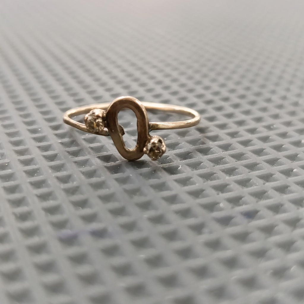 ANILLO ORO 8 K 0,60 GRMS (SEMINUEVO)