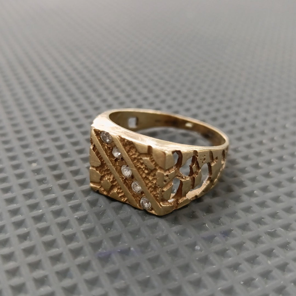 ANILLO ORO 14 K 5,40 GRMS (SEMINUEVO)