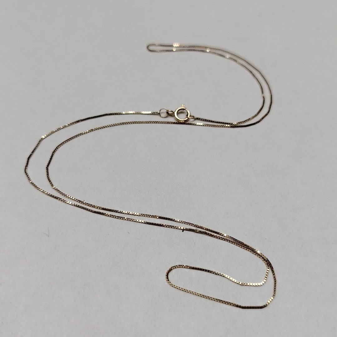 COLLAR ORO 14 K 0.6 GRMS (SEMINUEVO)