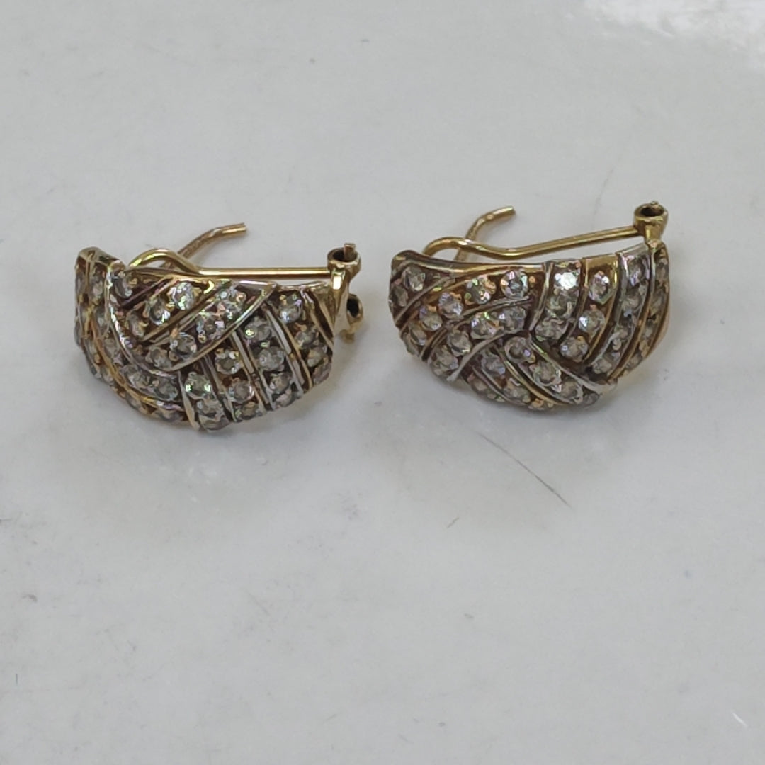 ARETES PAR ORO 10 K 4.5 GRMS (SEMINUEVO)