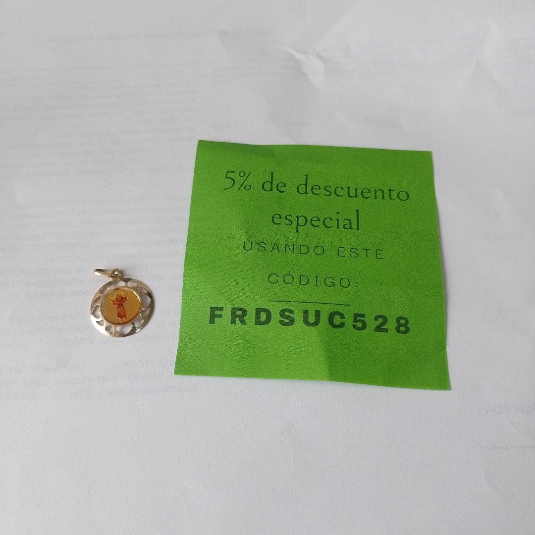 DIJE ORO 14 K 0.8 GRMS (SEMINUEVO)