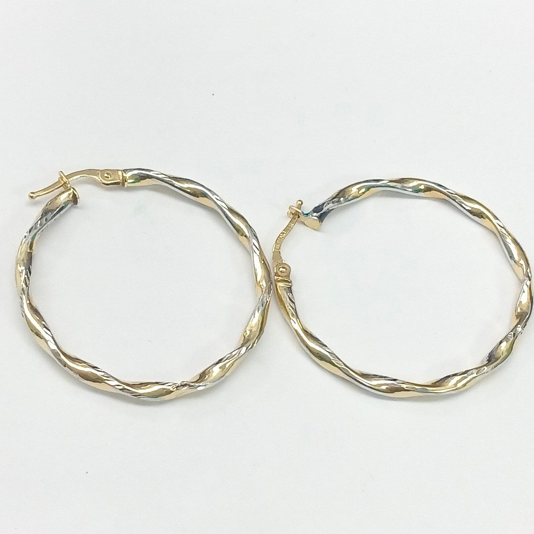 ARRACADAS PAR ORO 14 K 2 GRMS (SEMINUEVO)