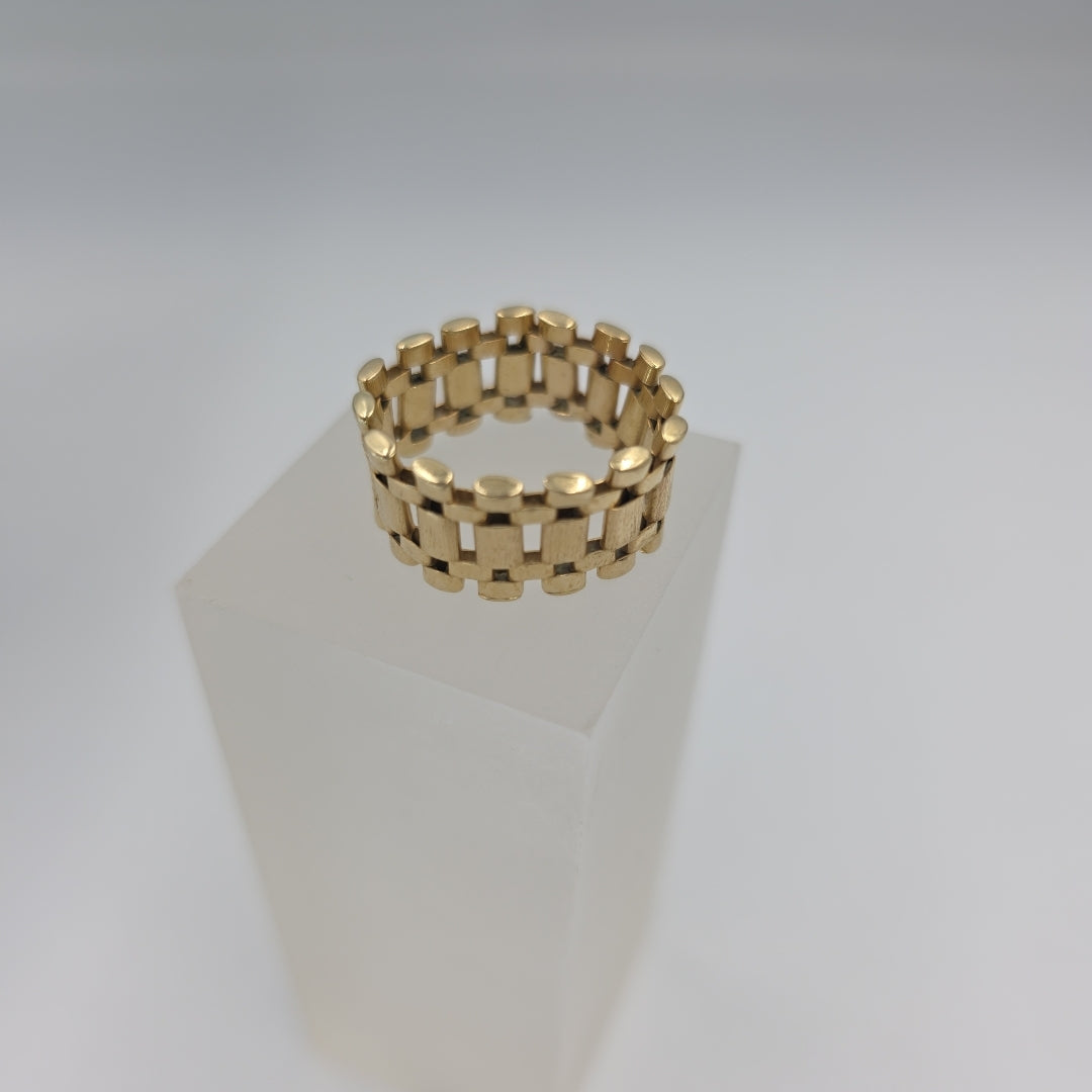 ANILLO ORO 14 K 3.7 GRMS (SEMINUEVO)