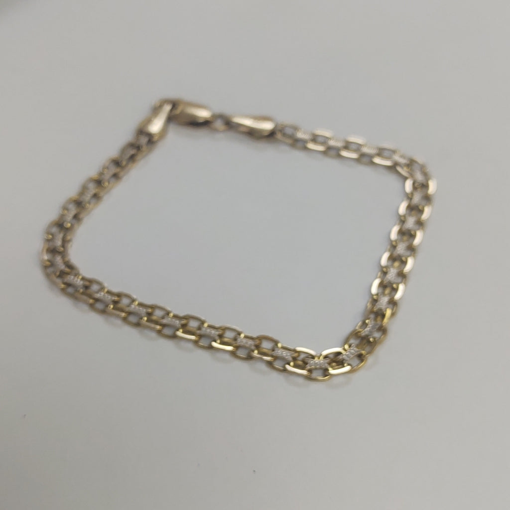 PULSERA ORO,RODIADO 14 K 5,10 GRMS (SEMINUEVO)