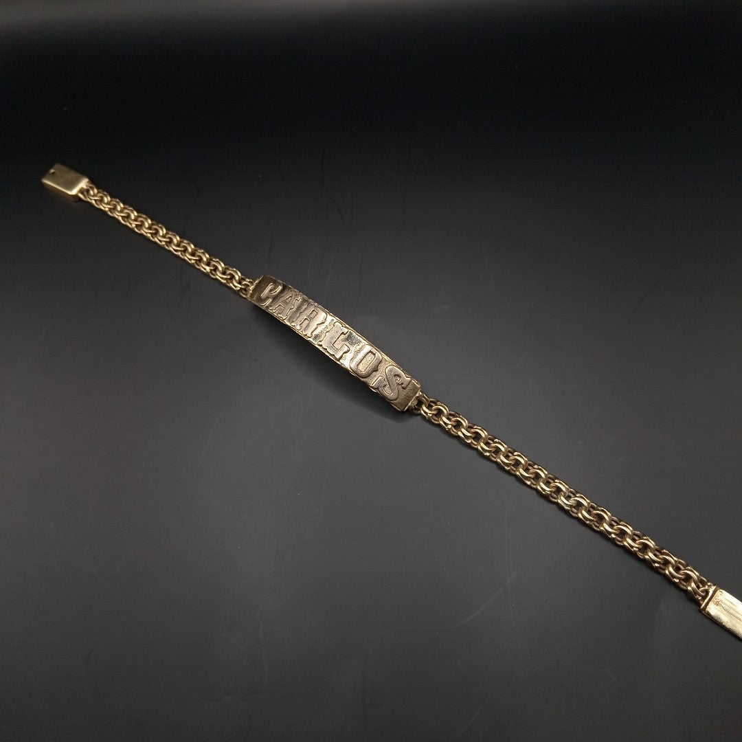 ESCLAVA ORO 10 K 10.9 GRMS (SEMINUEVO)