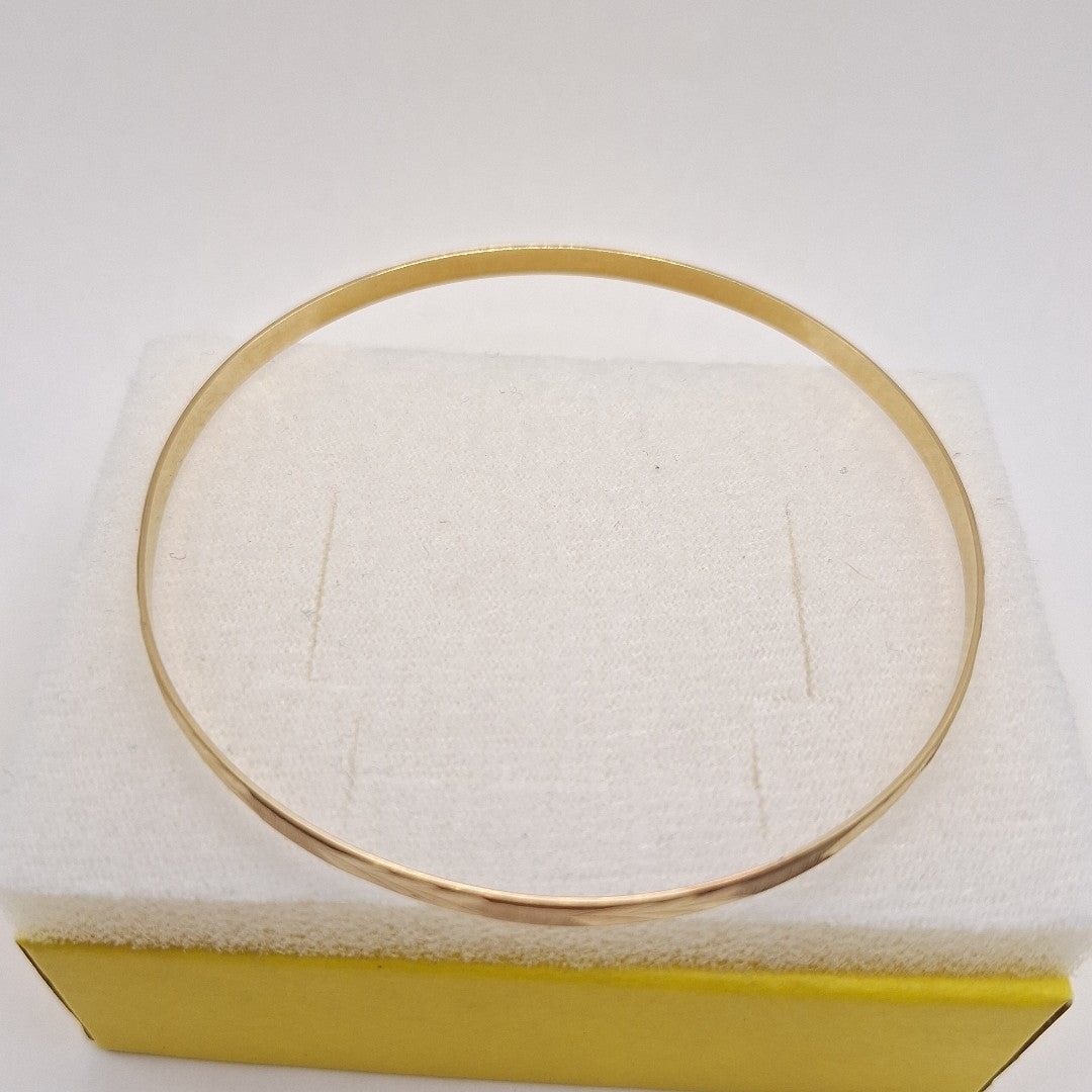 PULSERA RIGIDA ORO 14 K 6 GRMS (SEMINUEVO)