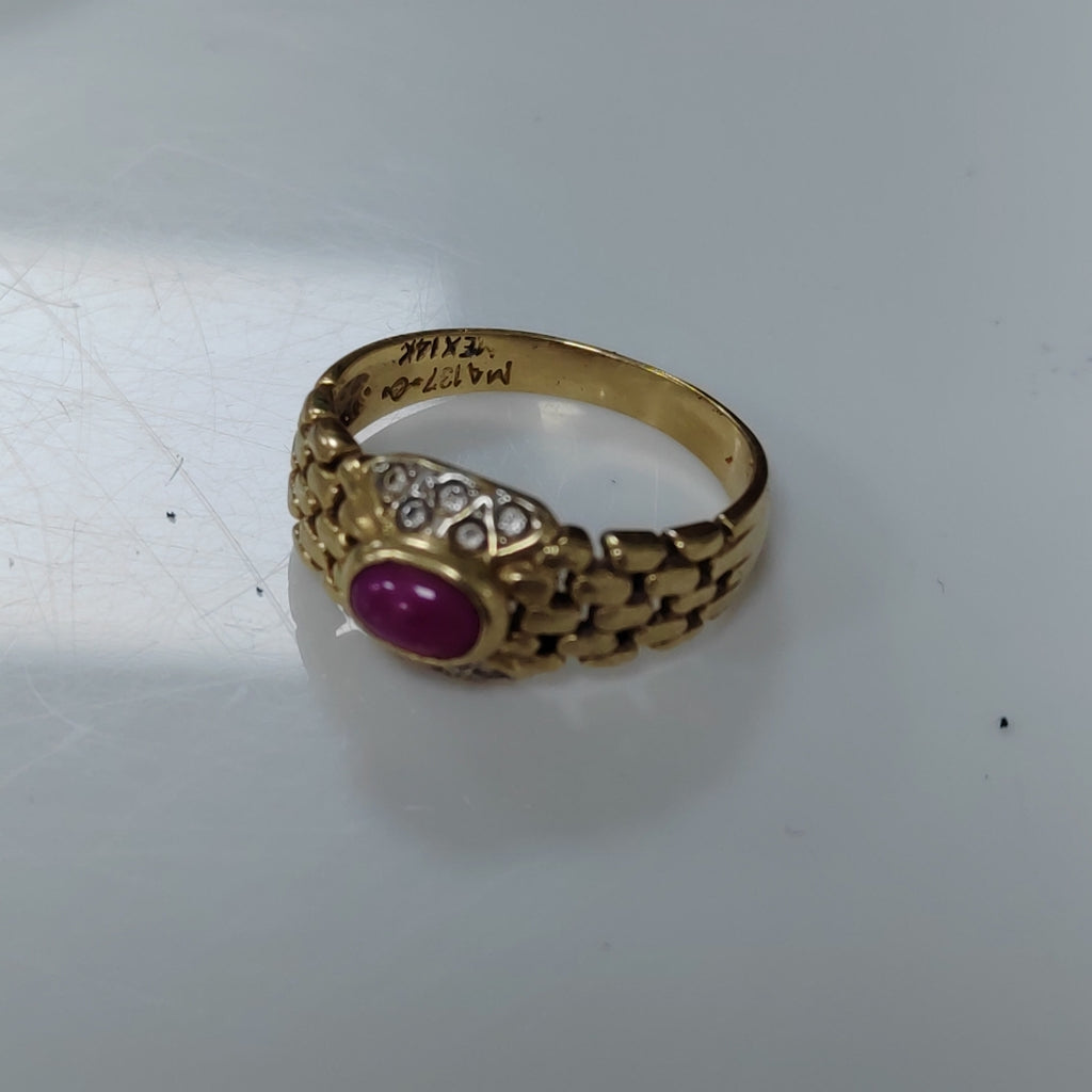 ANILLO ORO 14 K 3,70 GRMS (SEMINUEVO)