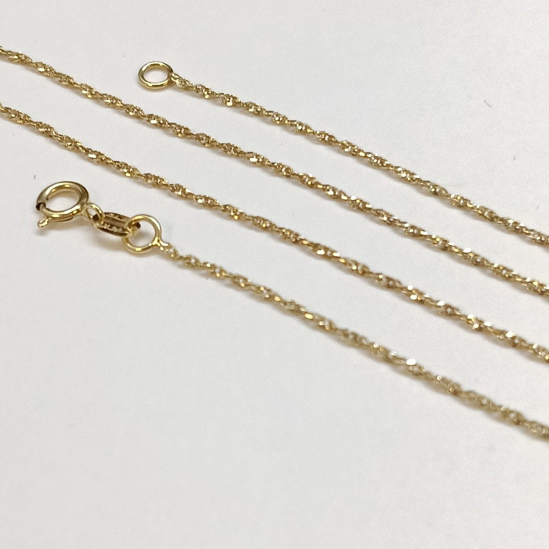CADENA ORO 14 K 0.8 GRMS (SEMINUEVO)