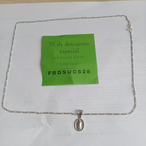 CADENA, DIJE PLATA 5.1 GRMS (SEMINUEVO)