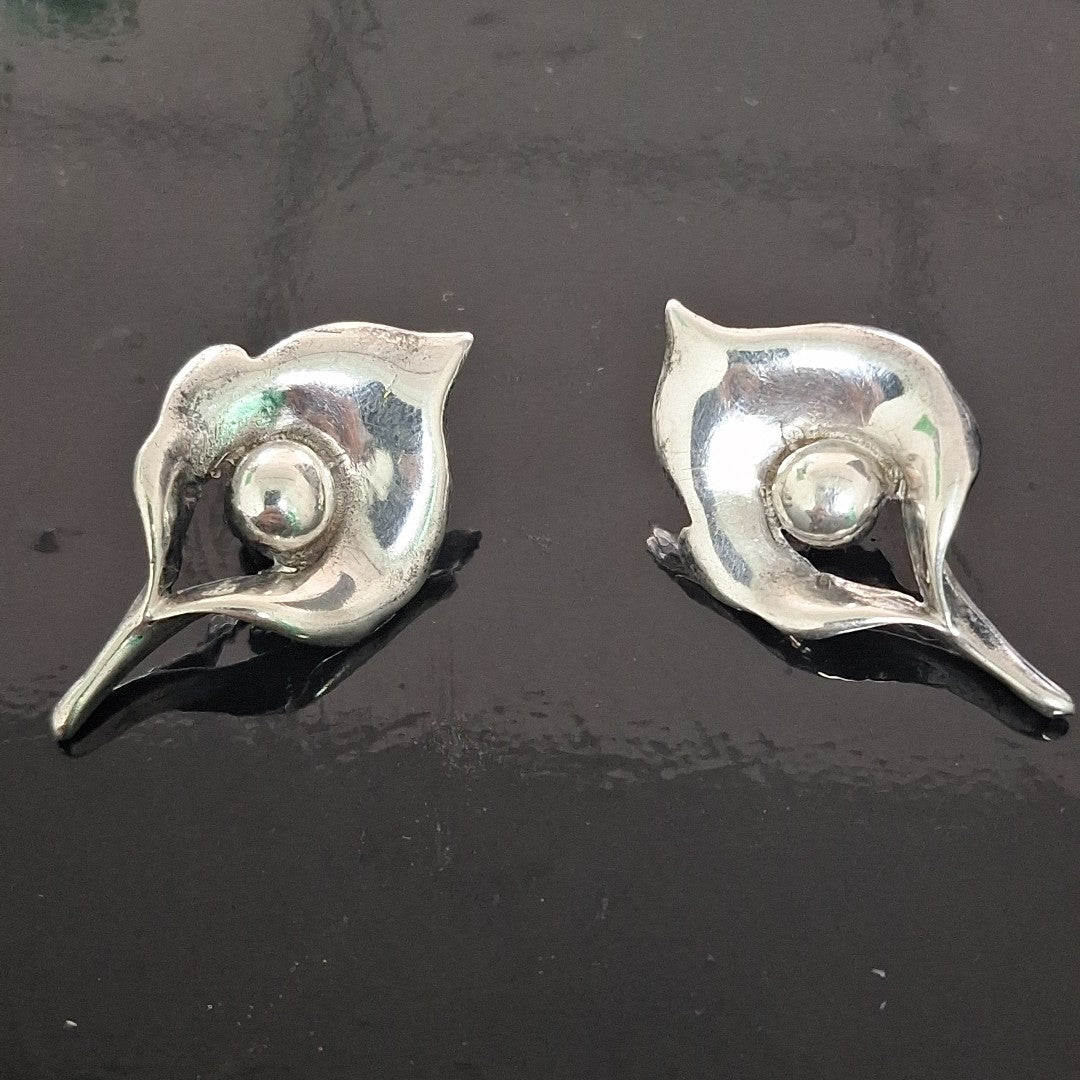 ARETES PAR PLATA 10,40 GRMS (SEMINUEVO)