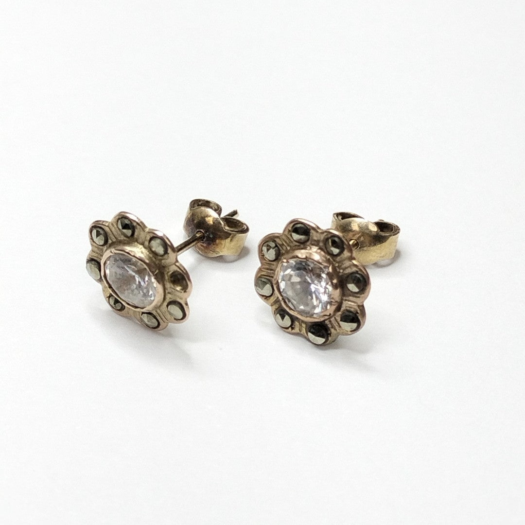 ARETES PAR ORO 8 K 1.6 GRMS (SEMINUEVO)
