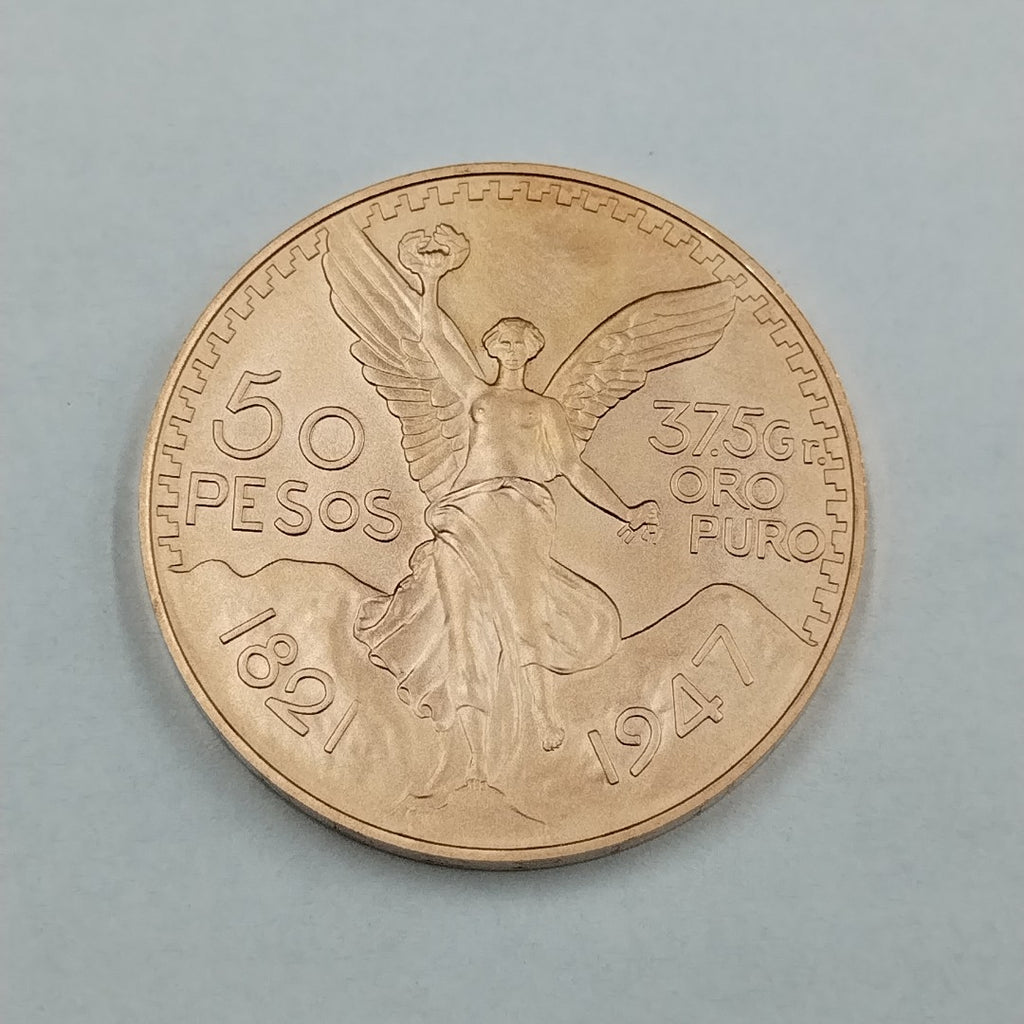 K1 41.6 GRMS 21 K IDENTIFICACIÓN MONEDA NOMINATIVA MONEDAS PESOS 50 PESOS (SEMINUEVO)