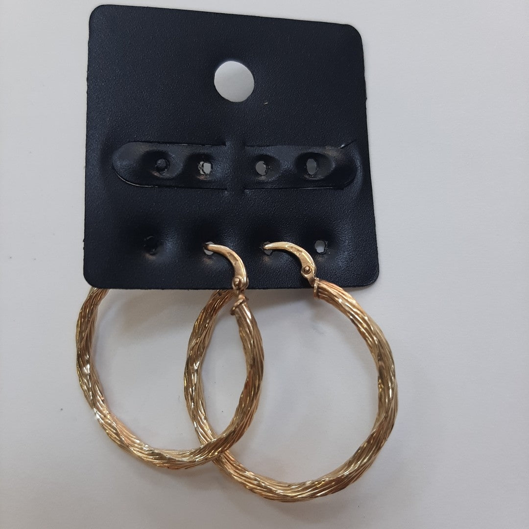ARRACADAS PAR ORO 10 K 2.3 GRMS (SEMINUEVO)