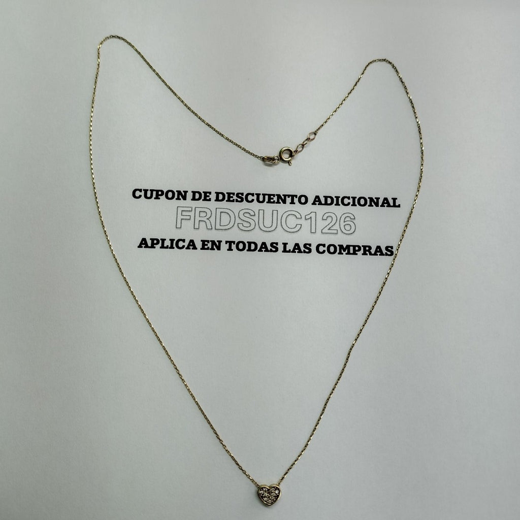 GARGANTILLA ORO 10 K 1.3 GRMS (SEMINUEVO)