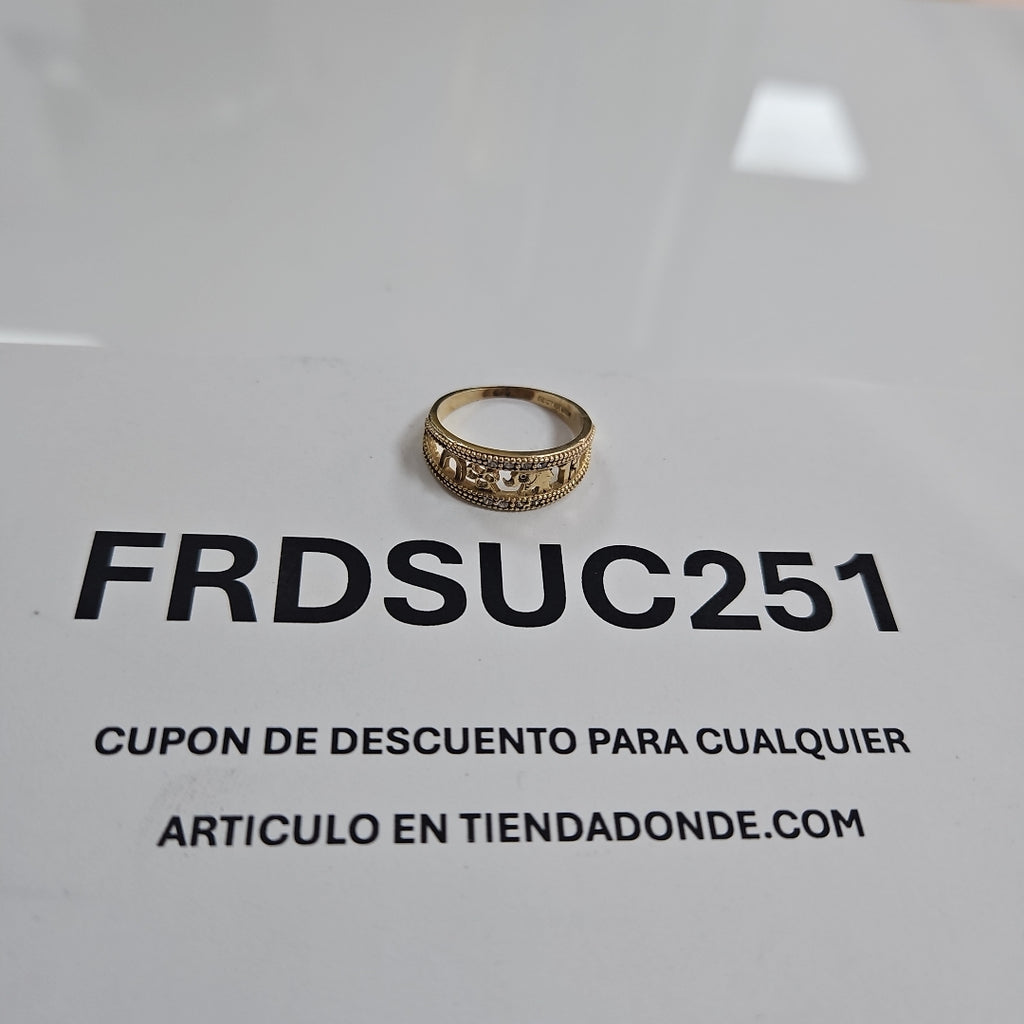 ANILLITO ORO 14 K 3 GRMS (SEMINUEVO)