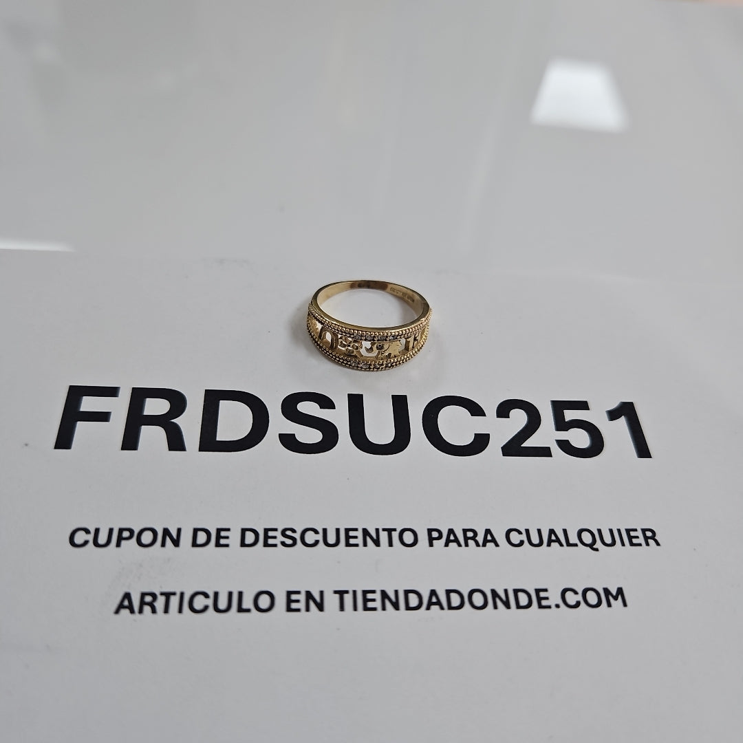 ANILLITO ORO 14 K 3 GRMS (SEMINUEVO)