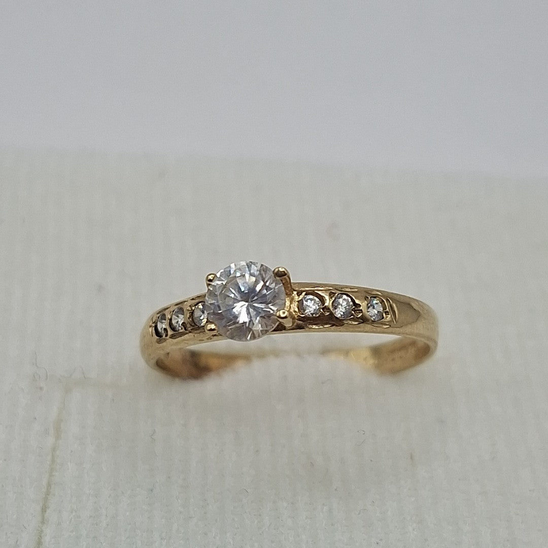 ANILLO ORO 10 K 1.5 GRMS (SEMINUEVO)