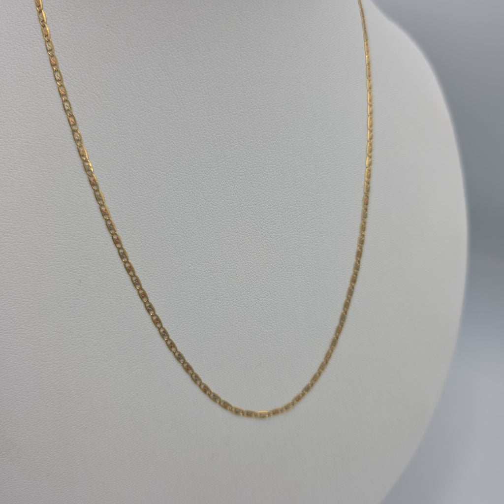 CADENA ORO, ORO COMBINADO 10 K 2 GRMS (SEMINUEVO)