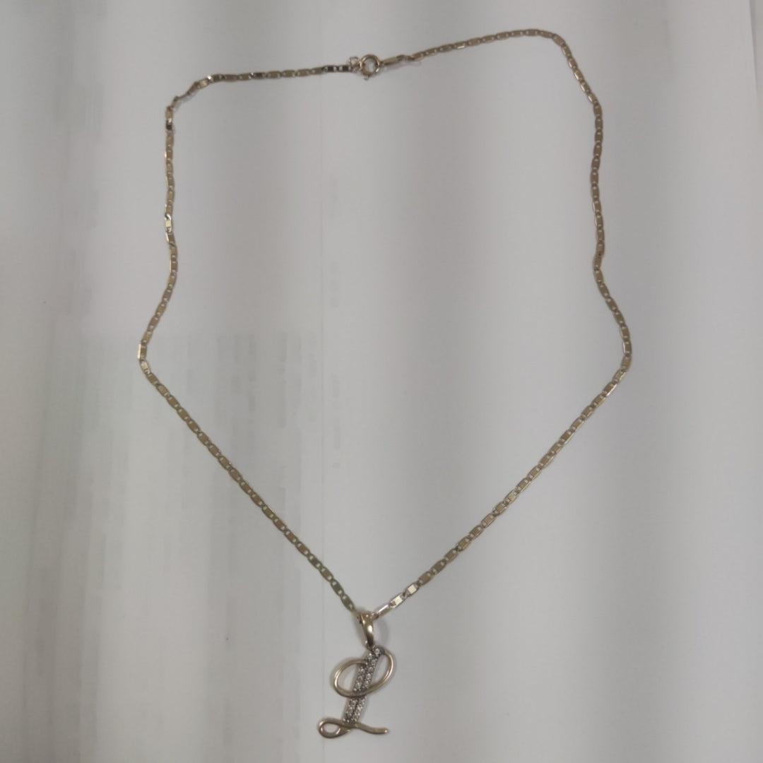 CADENA, DIJE ORO 8 K 3 GRMS (SEMINUEVO)