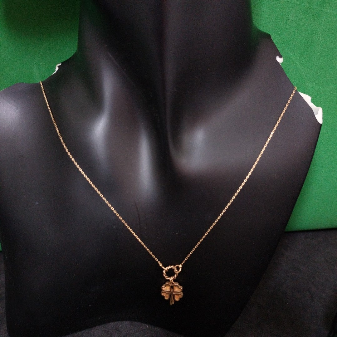 CADENA, DIJE ORO 14 K 2.4 GRMS (SEMINUEVO)