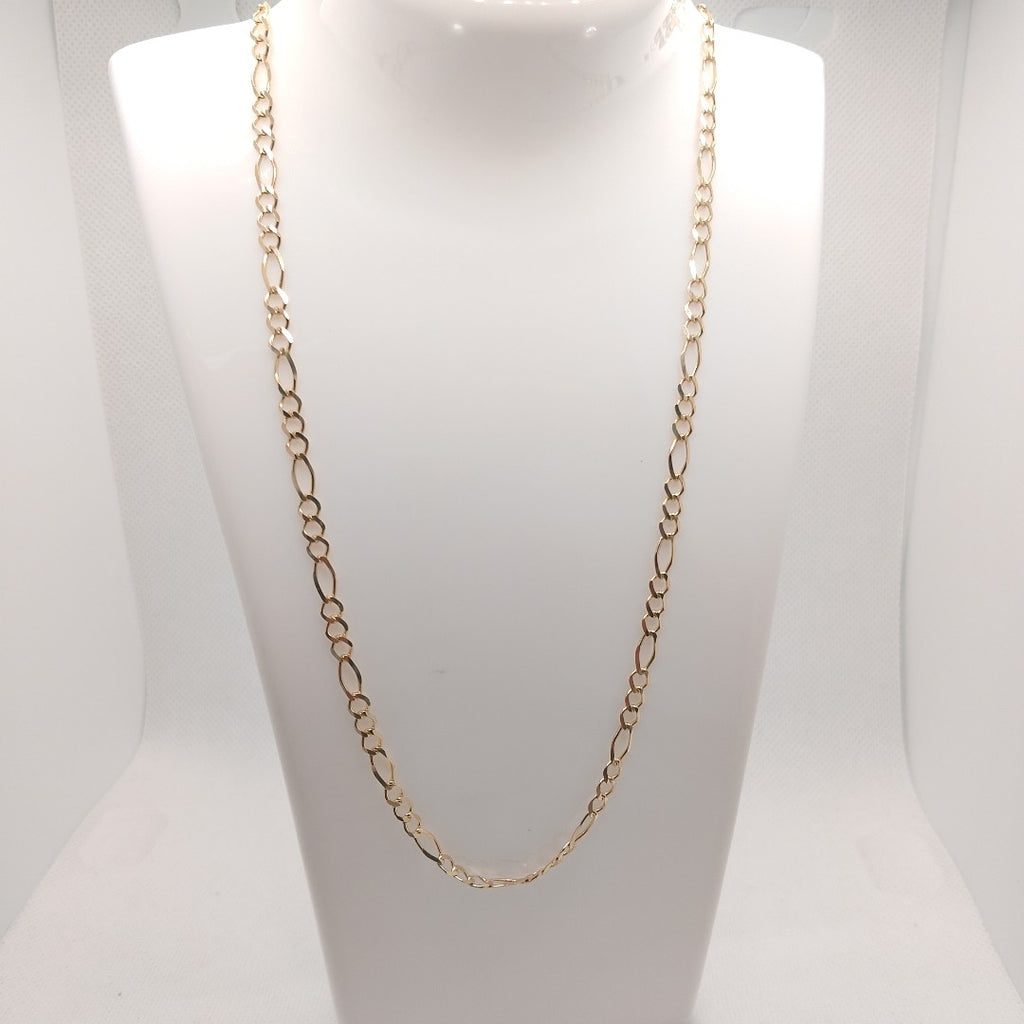 CADENAS TEJIDO 3X1 ORO 10K 50 CM 6.4 GR (NUEVO)