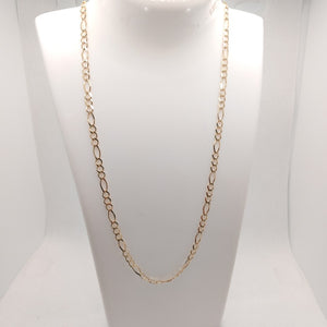 CADENAS TEJIDO 3X1 ORO 10K 50 CM 6.4 GR (NUEVO)
