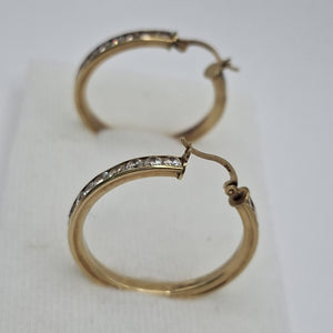 ARRACADAS PAR ORO 10 K 6.3 GRMS (SEMINUEVO)