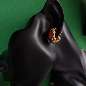 ARETES PAR ORO 18 K 10.7 GRMS (SEMINUEVO)