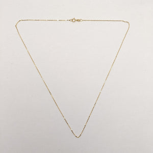 CADENA ORO 14 K 0,80 GRMS (SEMINUEVO)