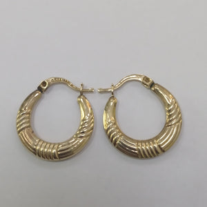 ARRACADAS PAR ORO 10 K 1,90 GRMS (SEMINUEVO)