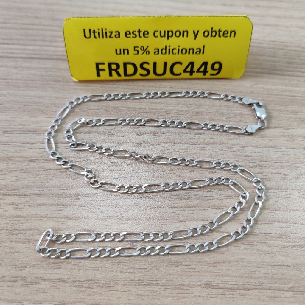 CADENA PLATA 7.9 GRMS (SEMINUEVO)