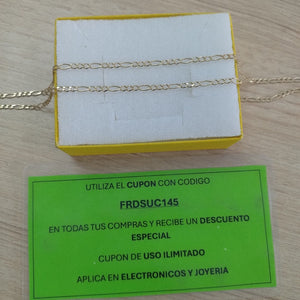 CADENA ORO 14 K 4 GRMS (SEMINUEVO)