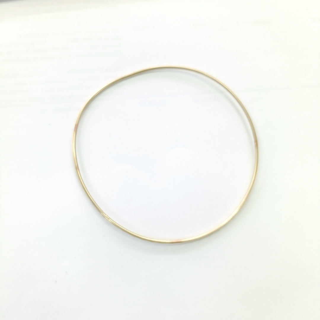 PULSERA RIGIDA ORO 10 K 2,10 GRMS (SEMINUEVO)
