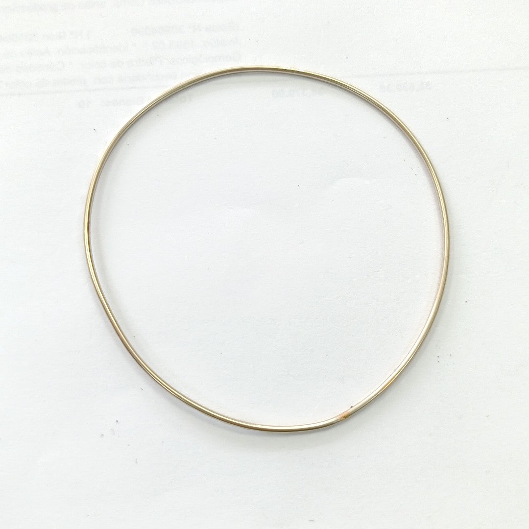PULSERA RIGIDA ORO 10 K 2,10 GRMS (SEMINUEVO)