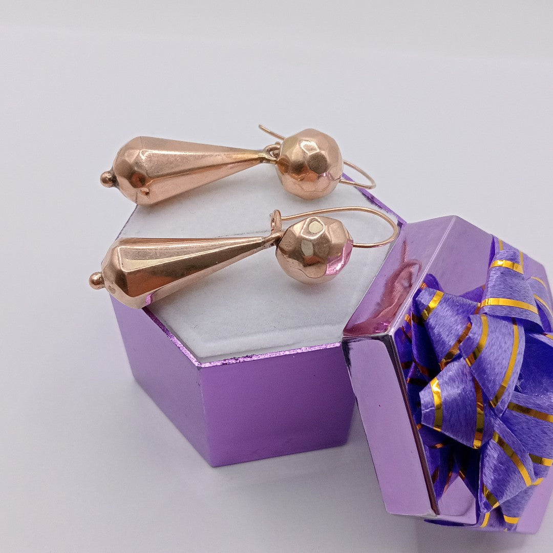 ARETES PAR ORO 8 K 4,60 GRMS (SEMINUEVO)