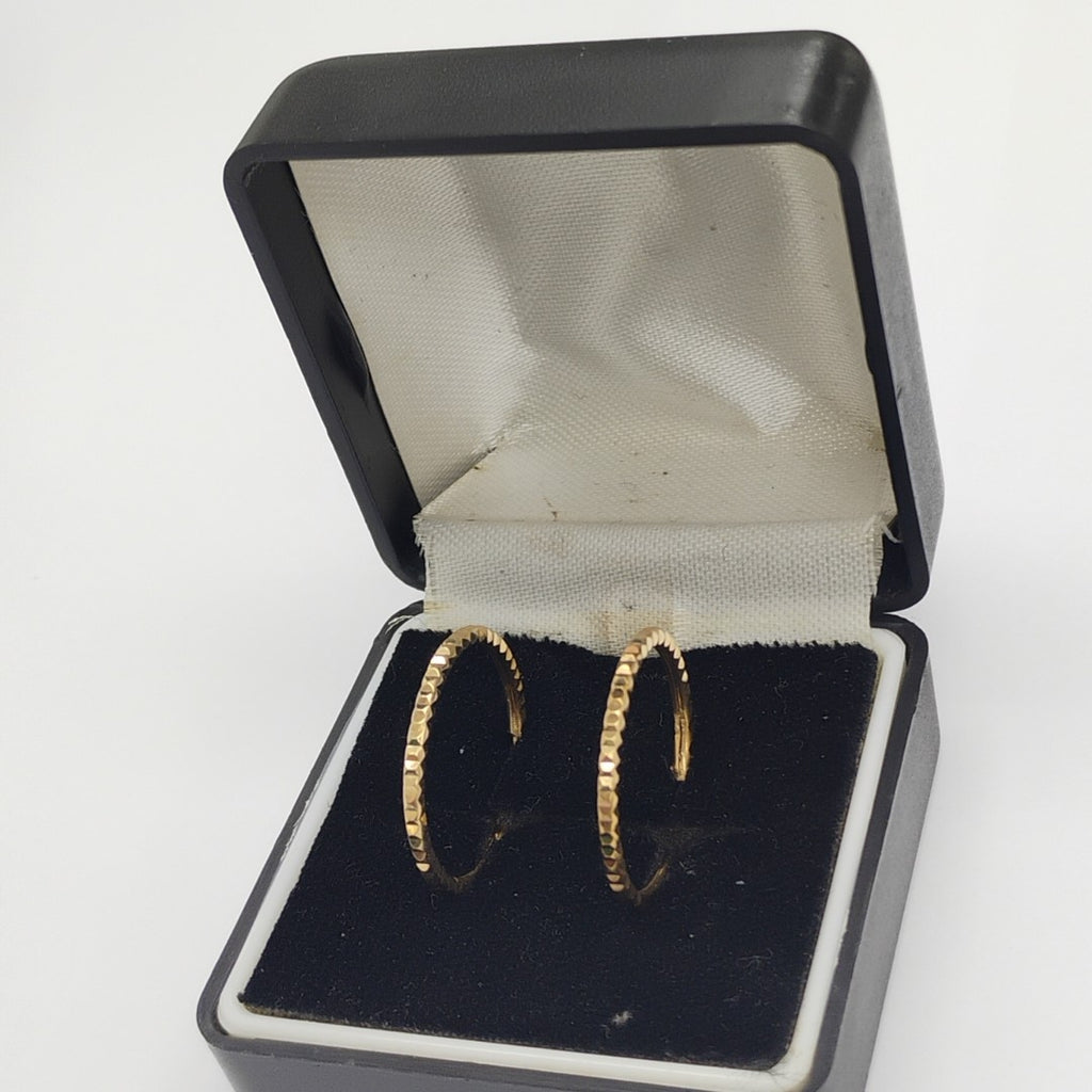 ARRACADAS PAR ORO 10 K 2 GRMS (SEMINUEVO)