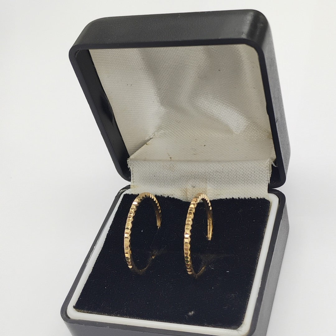 ARRACADAS PAR ORO 10 K 2 GRMS (SEMINUEVO)