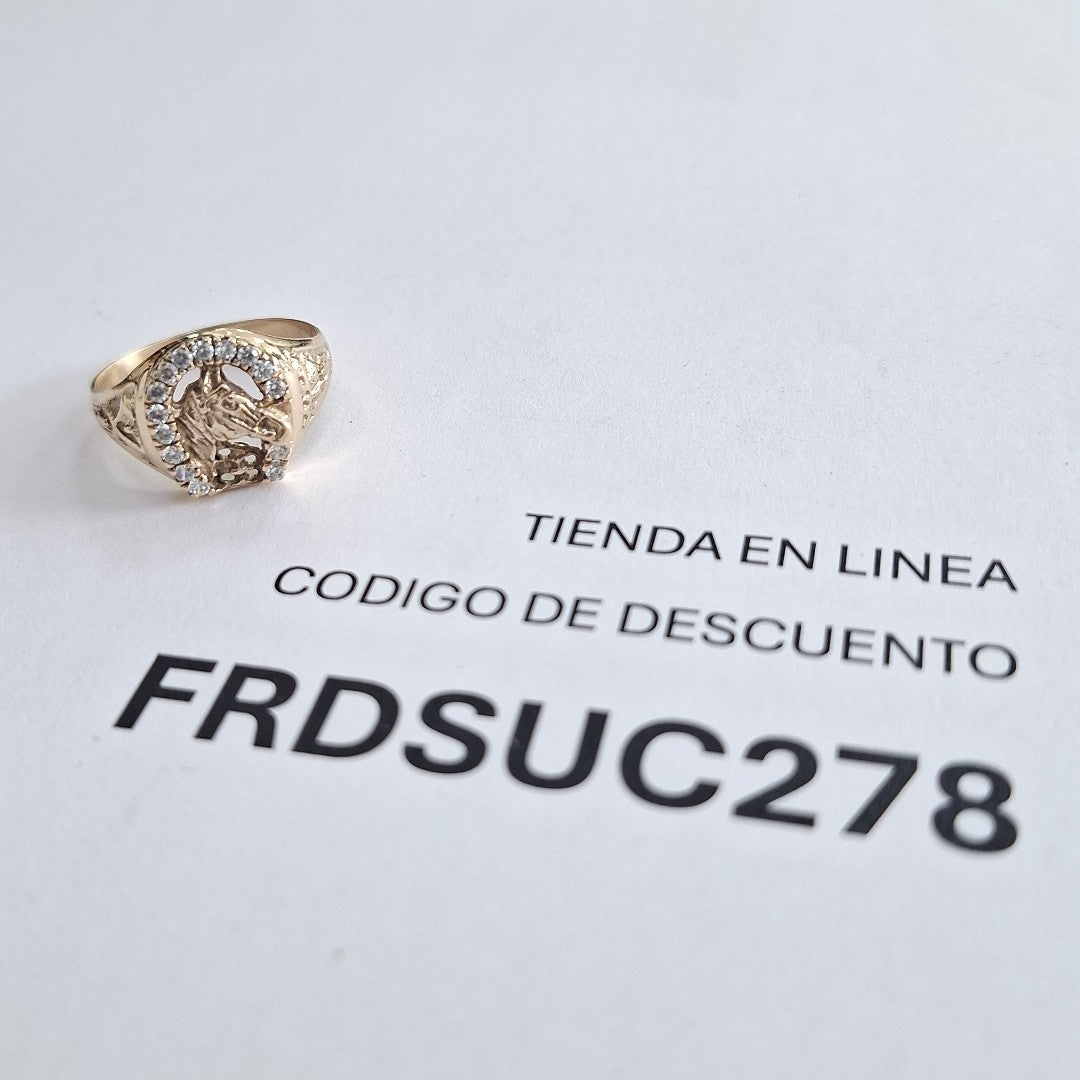 ANILLO ORO 10 K 4.2 GRMS (SEMINUEVO)