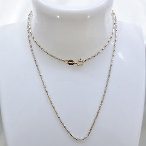 CADENA ORO COMBINADO 14 K 4,30 GRMS (SEMINUEVO)